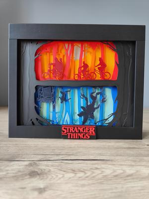 Stranger Things The Upside Down Shadow Box