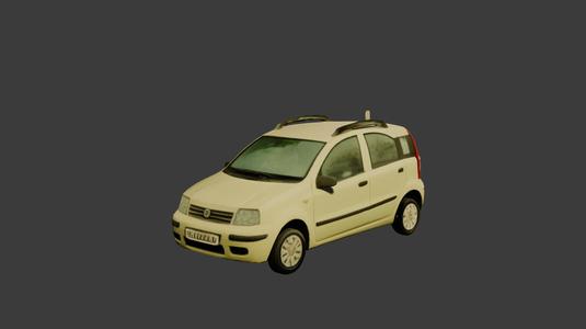 Fiat Panda 169 Solid Car Model