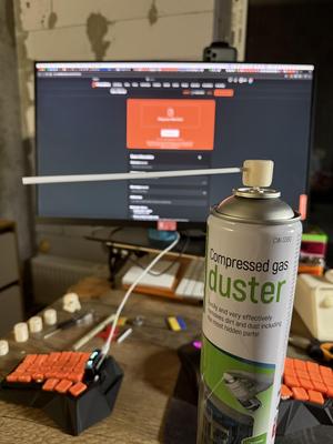 Air Spray can nozzle