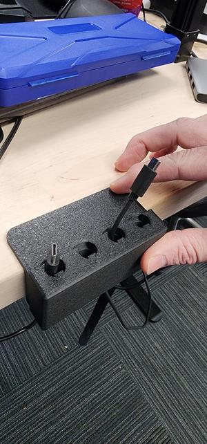 Charging Cable Holder w/ Insert