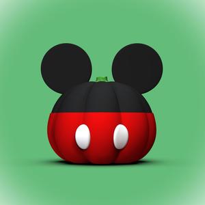 Mickey Mouse Pumpkin (+Bambu 3mf Files)