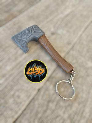 Viking Axe Keychain