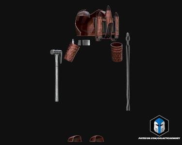 The Armorer Armor - 3D Print Files