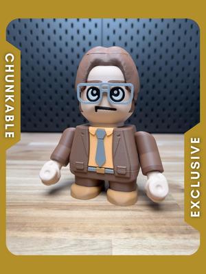 Chunky Dwight Shrute Kit (No Support, No AMS, No Glue)