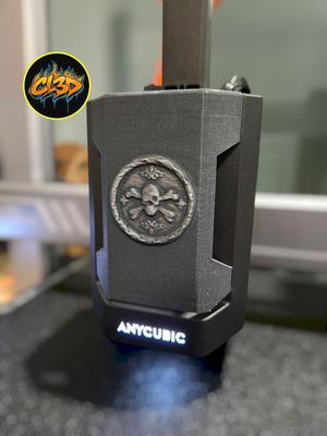 Anycubic Kobra 3 Extruder Cover - Skull and Crossbones