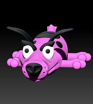 Courage the Dog Flexi