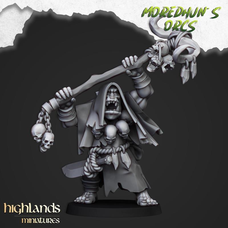 Orc Shamans - Highlands Miniatures