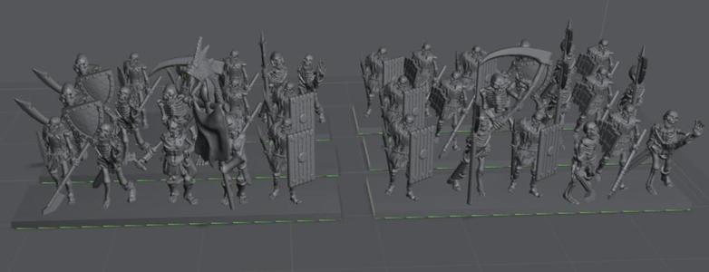 Warmaster Vampire Count Skeletons