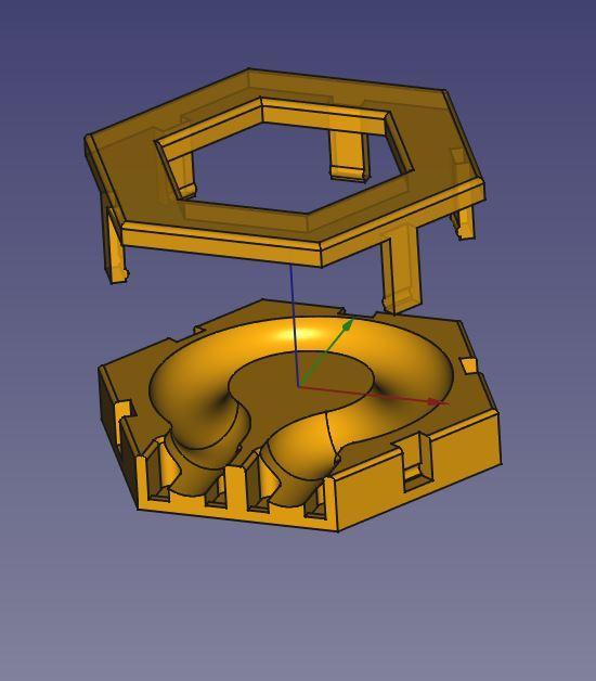 Loseta Loop con 3 sombreros/ Tile Loop with 3 hats