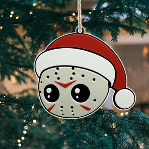 Jason Vorhees Christmas Ornament