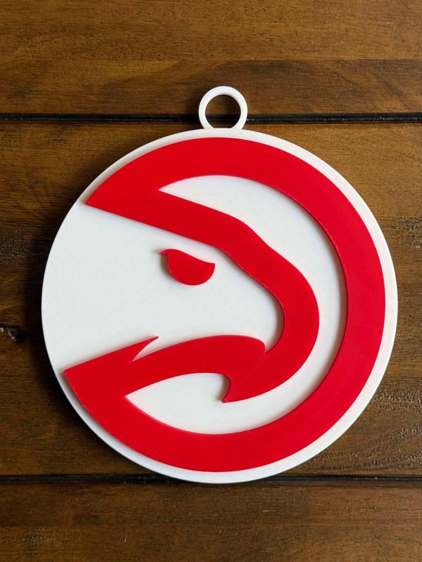  Atlanta Hawks Oversized Necklace, Pendant