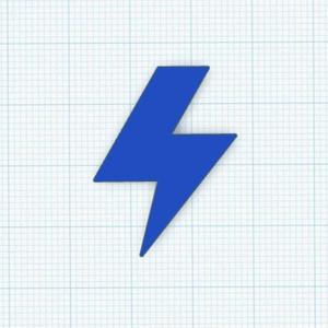 Lightning Bolt Stud Earrings