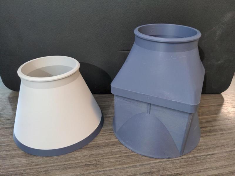 Dehydrator filter exhaust
