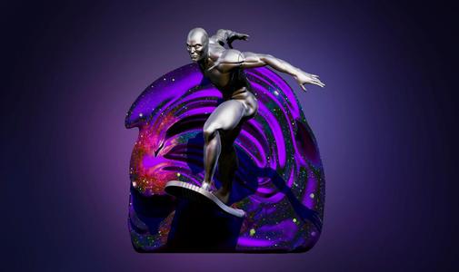 Silver Surfer Statue