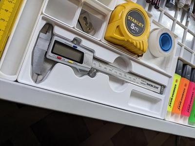 Calipers 2x6x3 Gridfinity Insert