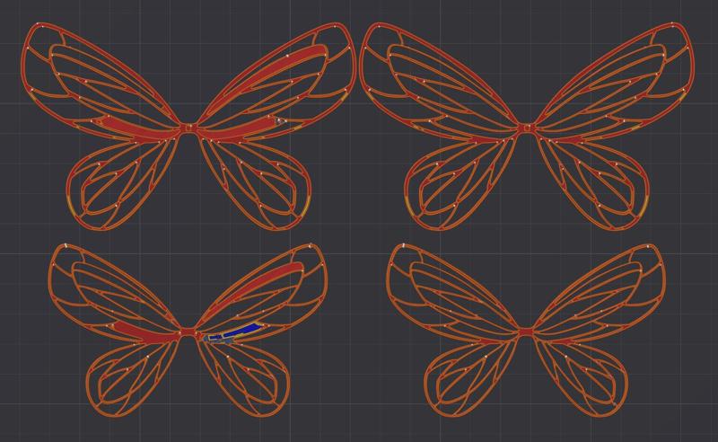 Harry Potter Winged Keys - Fixed Wings