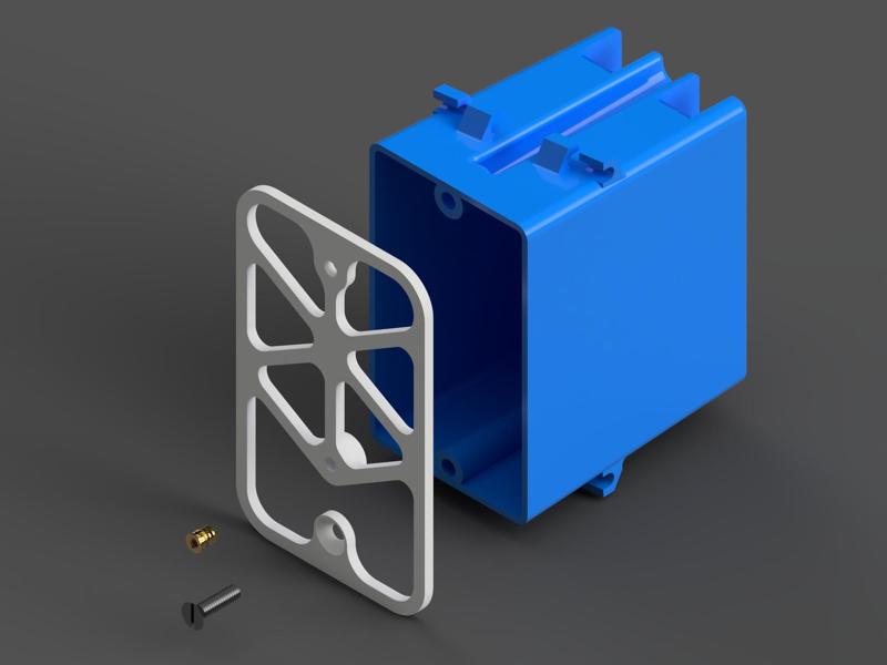 Ubiquiti Access Point 1 Gang Electrical Box Adapter