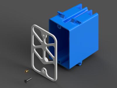 Ubiquiti Access Point 1 Gang Electrical Box Adapter