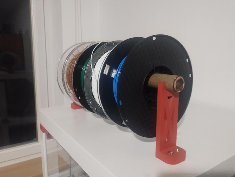 Yet Another Spool Holder (For ikea lack enclosure)