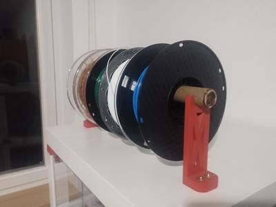 Yet Another Spool Holder (For ikea lack enclosure)