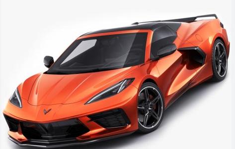 Car model Chevrolet Corvete C8