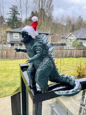 Godzilla Christmas Tree Topper