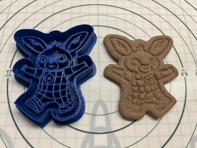 Bunny Bing cookie cutter