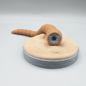DUNE ARTICULATE SANDWORM FLEXI WITH BASE
