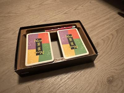 Phase 10 Game Inlay/Organizer for Pen and Cards