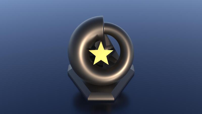 2024 3DPI Awards trophy 2 (Regeneration)