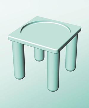 SS162-170Q Stand or Base for Infinite Containers 162 Series