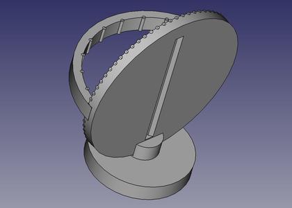 50mm Equinoctial Sundial