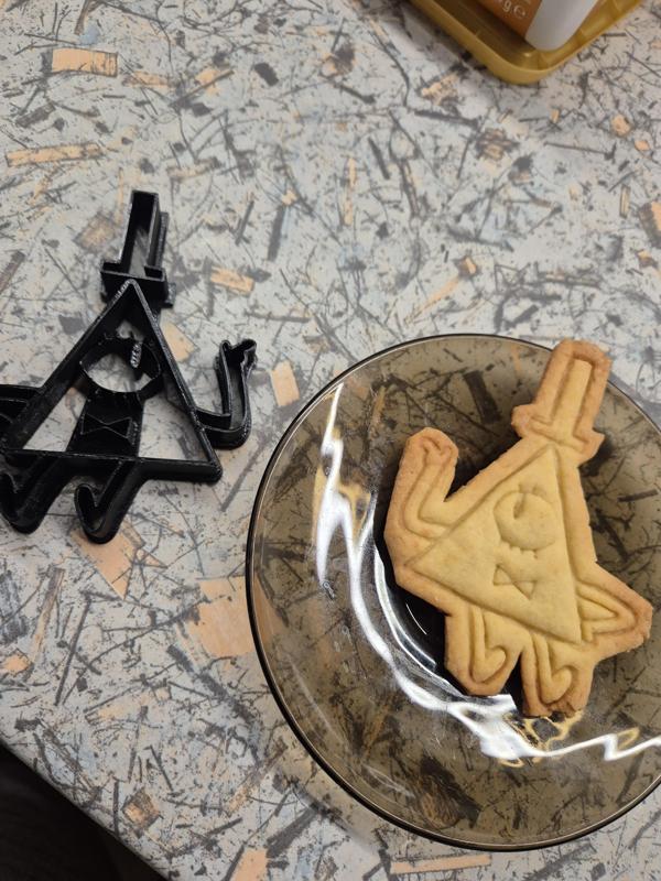 Bill Cipher Cookie Cutter