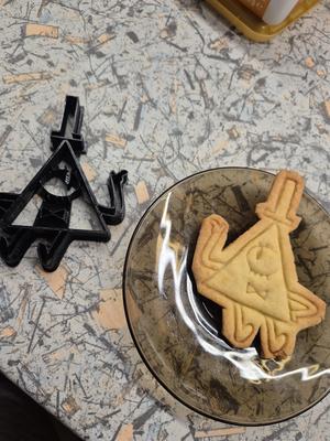 Bill Cipher Cookie Cutter