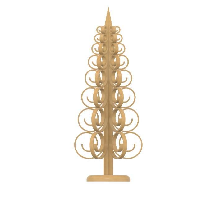 Spanbaum / Weihnachtsbaum 11cm / Christmas tree 11cm