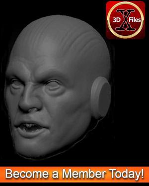 Star wars Hot Toys Head sculpt - Grand Inquisitor - Black Series - Hottoys - 1:12 and 1:6 Scale- Act