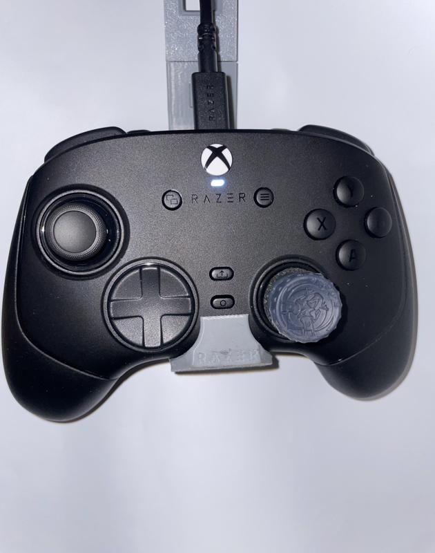 Razer Wolverine V3 under desk controller holder