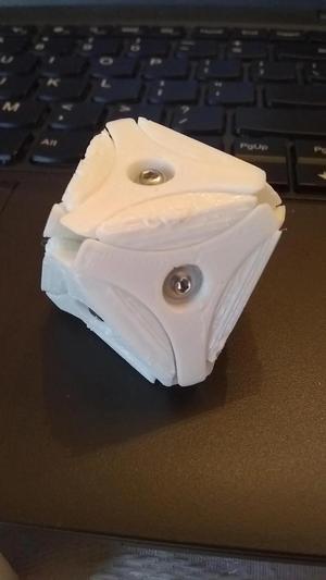 2x2 Transform Pyraminx - Octahedron II (LimCube puzzle clone)