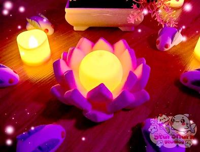 Lotus Tea Light Cover