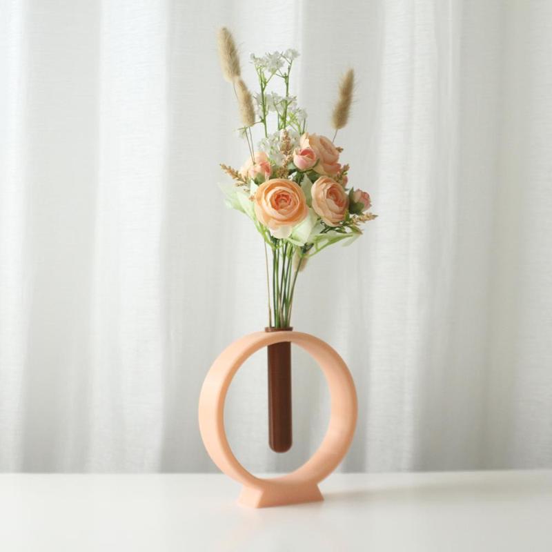 The Eclipse Vase STL 3D Print File, Home Decor Vase for Plants and Flowers
