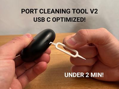 Charger Port Cleaning Tool - USB C Optimized