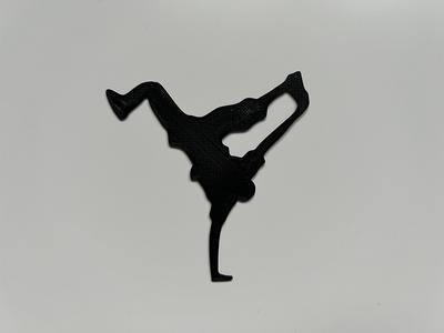 Breakdancer Wall Art #1