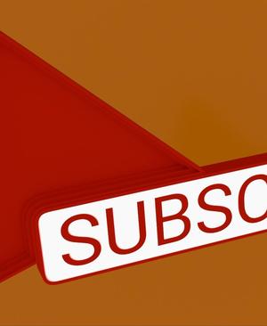 Subscribe 3D Design