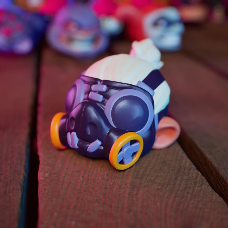 Li'l Roadhog - #MASKtober - Overwatch Game Fanart Collectible