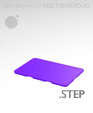 3x2x0·25 - Multibin Insert - STEP Remixing File