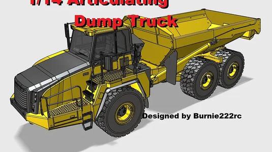 1/14 Komando 400 - Articulating Dump Truck