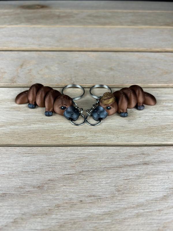 Platypus Keychain Fidget V3