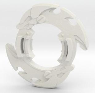 BEYBLADE WHITE GABRIEL G | COMPLETE | PLASTIC GEN SERIES