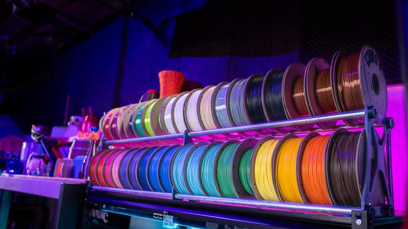 Double Rack - DIY Filament Storage - RepRack Remix!