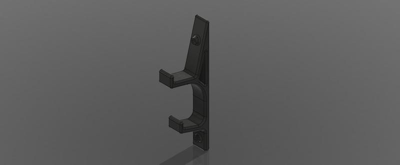 Hard Hat and Vest Wall Hanger